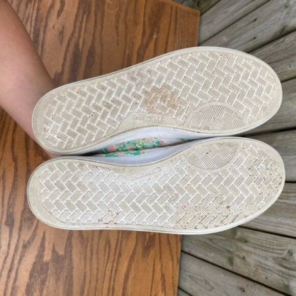 Converse breakpoint Floral shoes 6 green pink white - Picture 8 of 10